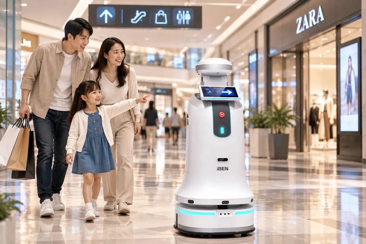Roaming enquiry robot